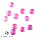 PINK Glass Pebbles (Small) Packet 50g