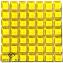 Crystal Glass SUMMER SUN 10x10mm Tile Size, Swatch 100x100mm
