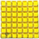 Crystal Glass SUMMER SUN 10x10mm Tile Size, Swatch 100x100mm