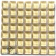 Crystal Glass IVORY 10x10mm Tile Size, Swatch 100x100mm