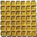 Glitter SUMMER SUN 10x10mm Tile Size, Swatch 100x100mm