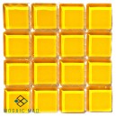 Crystal Glass SUNFLOWER 23x23mm Tile Size, Swatch 100x100mm