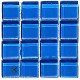 Crystal Glass ROYAL BLUE 23x23mm Tile Size, Swatch 100x100mm