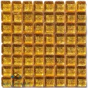 Glitter SUMMER SUN 10x10mm Tile Size, Swatch 100x100mm
