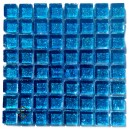 Glitter ROYAL BLUE 10x10mm Tile Size, Swatch 100x100mm