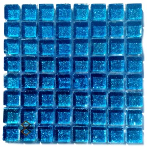 WATER BLUE Glitter Mini