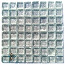Glitter SILVER 10x10mm Tile Size, Swatch 100x100mm