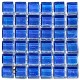 Pearl ROYAL BLUE 15x15mm Tile Size, Swatch 100x100mm 