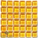 Pearl SUNFLOWER 15x15mm Tile Size, Swatch 100x100mm 