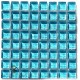 Crystal Glass BABY BLUE 10x10mm Tile Size, Swatch 100x100mm
