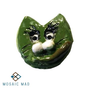 Cat Face - Green