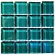 Crystal Glass JADE 23x23mm Tile Size, Swatch 100x100mm