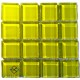 Crystal Glass MELLOW GLOW 23x23mm Tile Size, Swatch 100x100mm