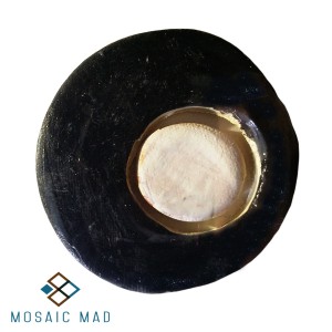 Circle in Circle Ceramic Set - Black/White