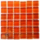 Ice Crystal FRESH TANGERINE 15x15mm Tile Size, Swatch 100x100mm