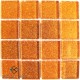 Glitter ORANGE 25X25mm Tile Size, Swatch 107x107mm
