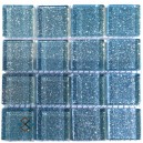 *Glitter SKY BLUE 25X25mm Tile Size, Swatch 107x107mm