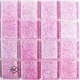 Glitter SOFT PINK 25X25mm Tile Size, Swatch 107x107mm