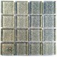 Glitter SILVER 25X25mm Tile Size, Swatch 107x107mm