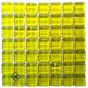 Crystal Glass BRIGHT YELLOW 12x12mm Tile Size, Swatch 95x95mm