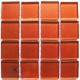 Metallic TERRACOTTA 25X25mm Tile Size, Swatch 107x107mm