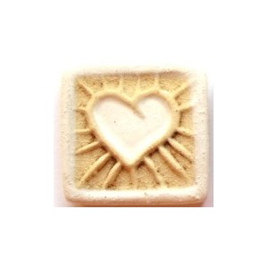 HEART - WHITE WITH FRAME