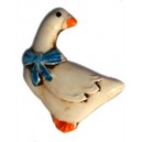 Duck : Blue Ribbon Glazed Ceramic Insert