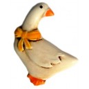 Duck : Yellow Ribbon Glazed Ceramic Insert