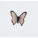 Butterfly : Lilacs with Black Edge 