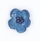 Flower - 3D BLUE Glazed Ceramic Insert