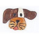 Dog Face : Mosaic Ceramic Insert