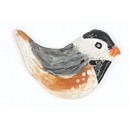 Bird : Sparrow Glazed Ceramic Insert