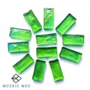 GREEN Iridescent Rectangle Nuggets (8)