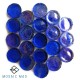 BLUE Glass nuggets 130g