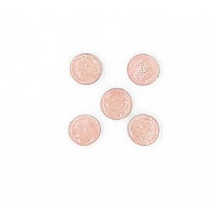 ROUND TILES : PINK (5)