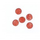 ROUND TILES : RED (5)