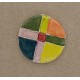Circle : Ceramic : Multicolored 