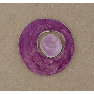 Circle in Circle Ceramic Set - Mauve/Lavender
