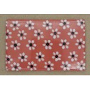 Cheeky Pink Floral Ceramic Tile