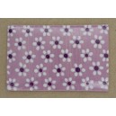 Lavender Floral Ceramic Tile