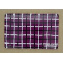 Mauve Check Ceramic Tile