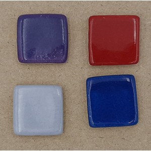 Purple Square Ceramic Tile