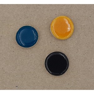 Black Circle Ceramic Tile
