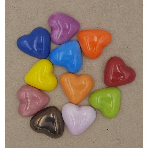 HEART : 3D ANTIQUE GOLD