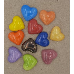 HEART : 3D ANTIQUE GOLD