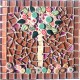 Millefiori Tree - Pink 15x15