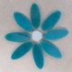 DAISY - GREEN Petals 8 with WHITE Centre
