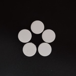 WHITE Ceramic Rounds (5)