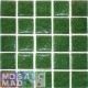 METALLIC GREEN Riverglass 20x20