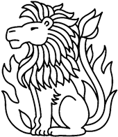 Zodiac LEO Craft Pattern